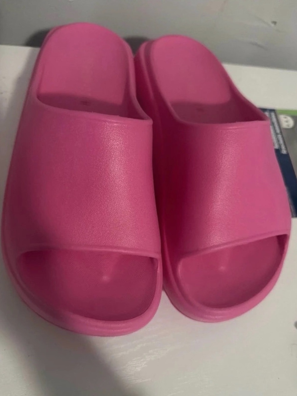 Steve Madden Pink Slide Sandals